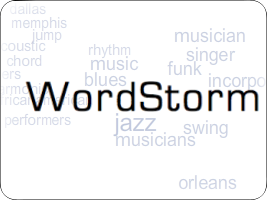 WordStorm, the visual brainstorming tool